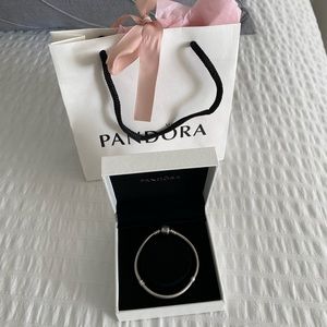 Pandora bracelet 18"